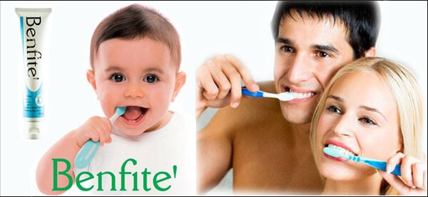 ยาสีฟันที่ดี่ที่สุด ด้วยสูตรอ่อนโยน SLS Free และไม่มีฟลูออไรด์ ยาสีฟันเบนฟิตเต้ Benfite