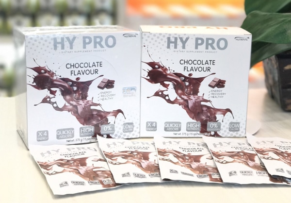 โปรตีนเสริมไฮโปร รสช็อกโกแลต hypro chocolate flavour