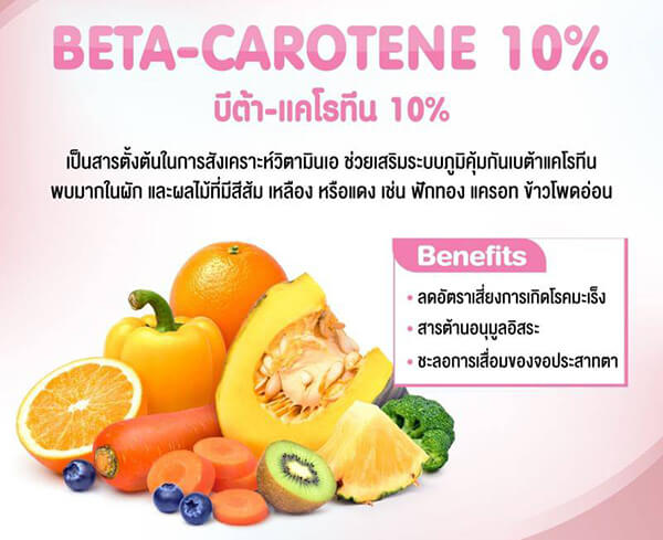 BETA-CAROTENE 10% (เบต้า-แคโรทีน 10%)